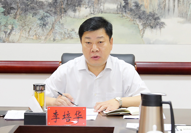 县委副书记,县长李培华讲话