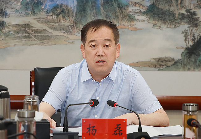 杨磊主持召开县委常委会(扩大)会议!
